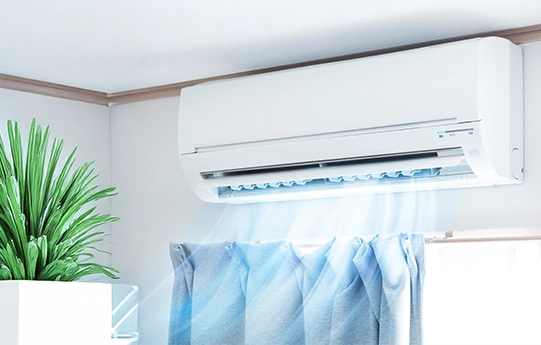 風が出るエアコンのイメージ