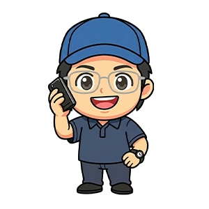 電話で話している代表